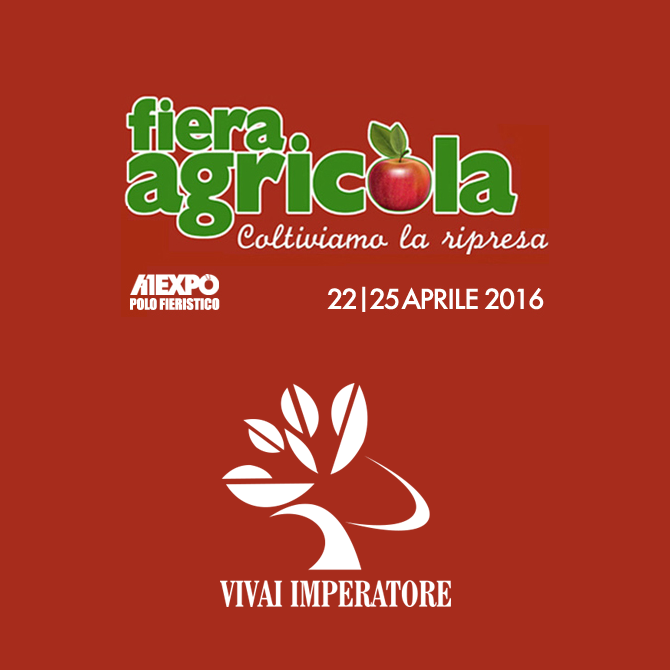 Vivai Imperatore partecipa alla Fiera Agricola 2016